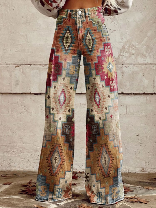 ALDINA | VINTAGE BOHO BAGGY BROEK