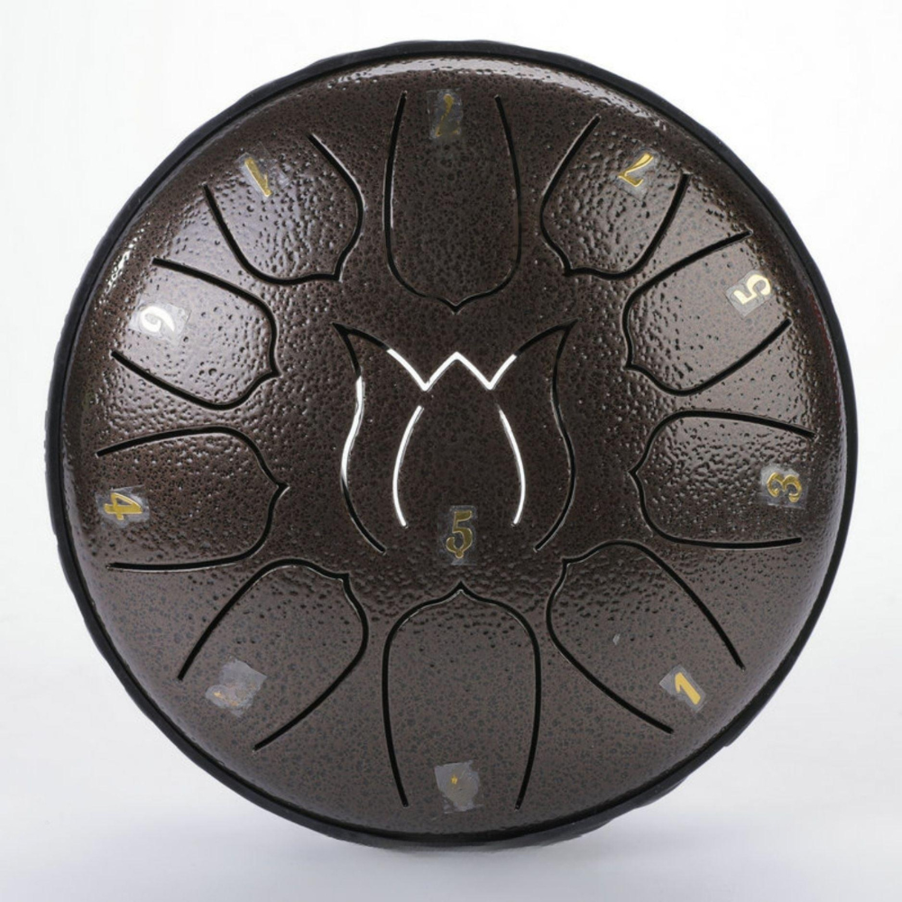 Harmonii KlankOase™ Steel Tongue Drum voor Muzikale Meditatie en Creatieve Expressie