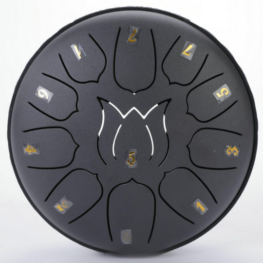 Harmonii KlankOase™ Steel Tongue Drum voor Muzikale Meditatie en Creatieve Expressie