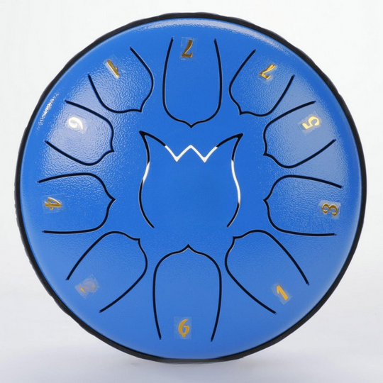 Harmonii KlankOase™ Steel Tongue Drum voor Muzikale Meditatie en Creatieve Expressie