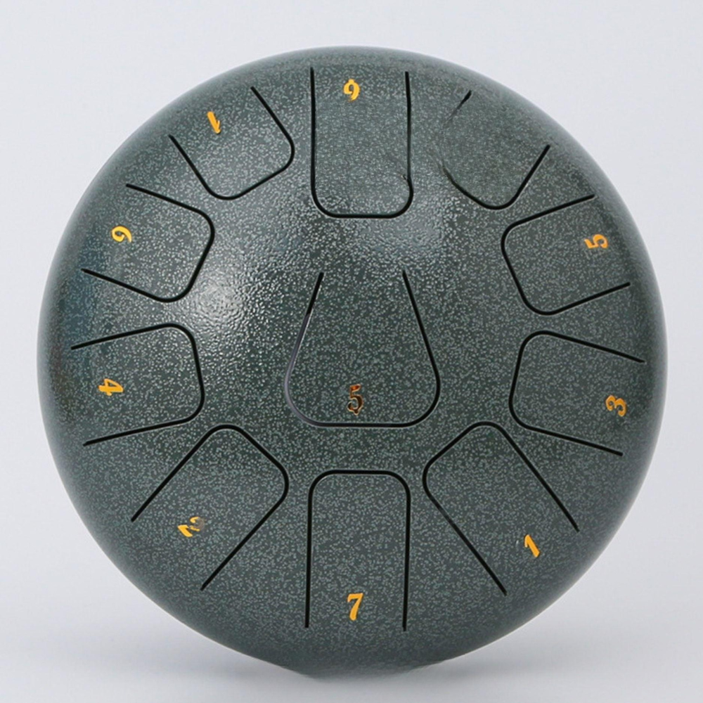 Harmonii KlankOase™ Steel Tongue Drum voor Muzikale Meditatie en Creatieve Expressie