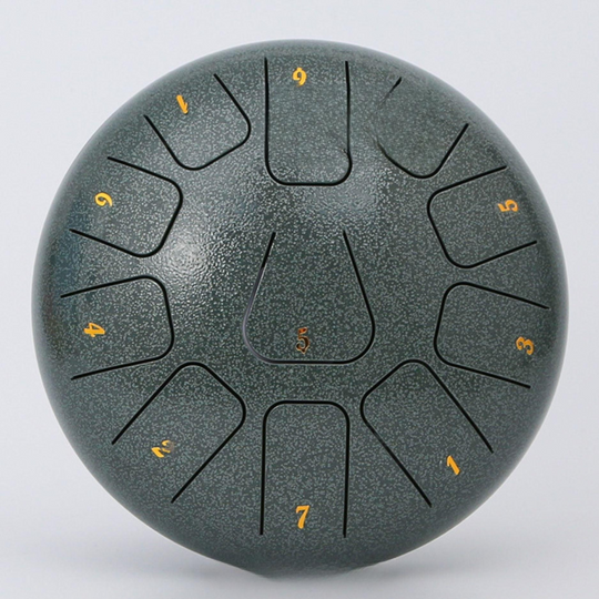 Harmonii KlankOase™ Steel Tongue Drum voor Muzikale Meditatie en Creatieve Expressie