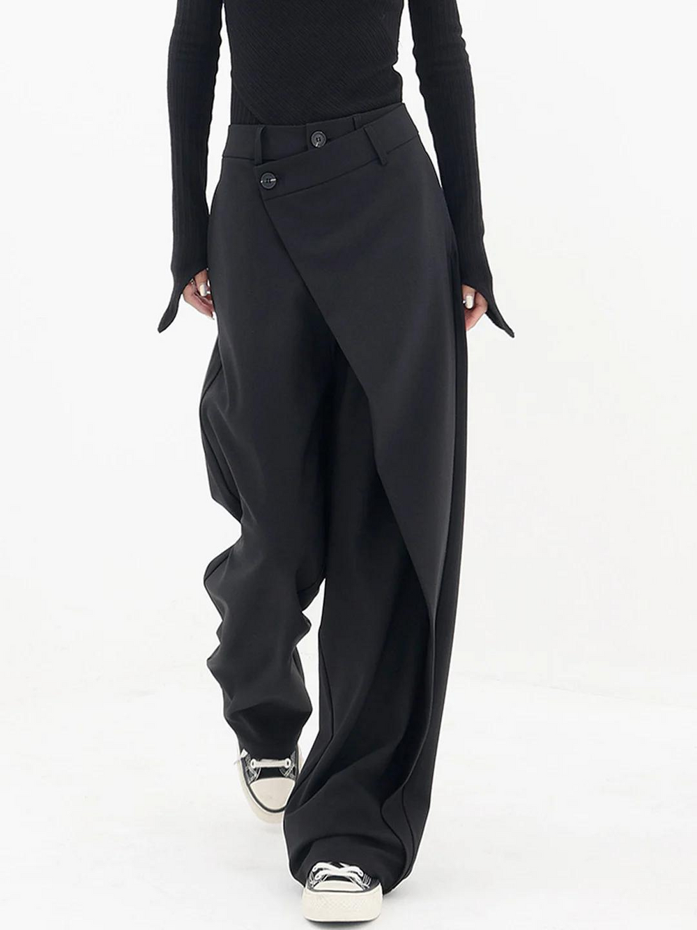 ANNA | Asymmetrische Baggy Broek