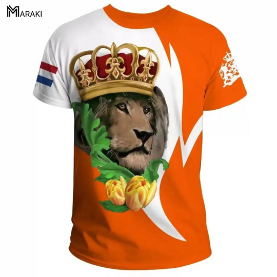 Nederland Oranje T-Shirts 2024: Support Nederland in het Oranje!