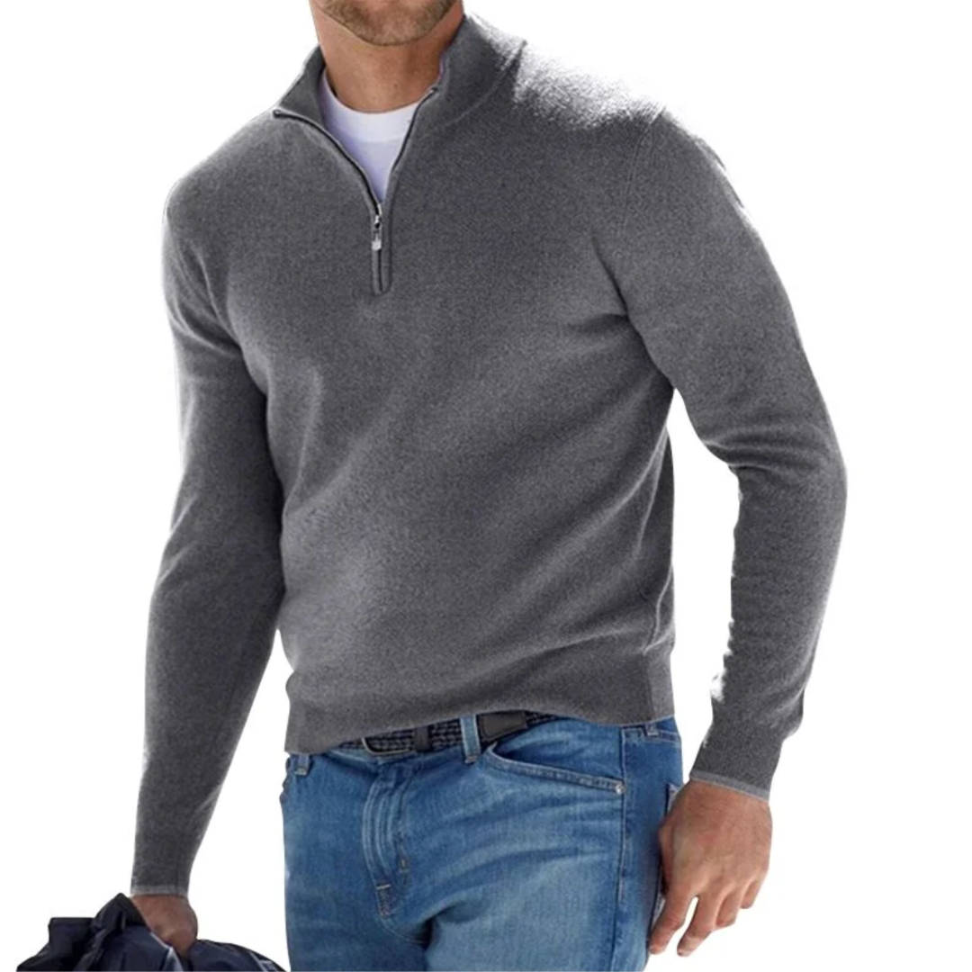 Nathan  - Half-Zip Sweater