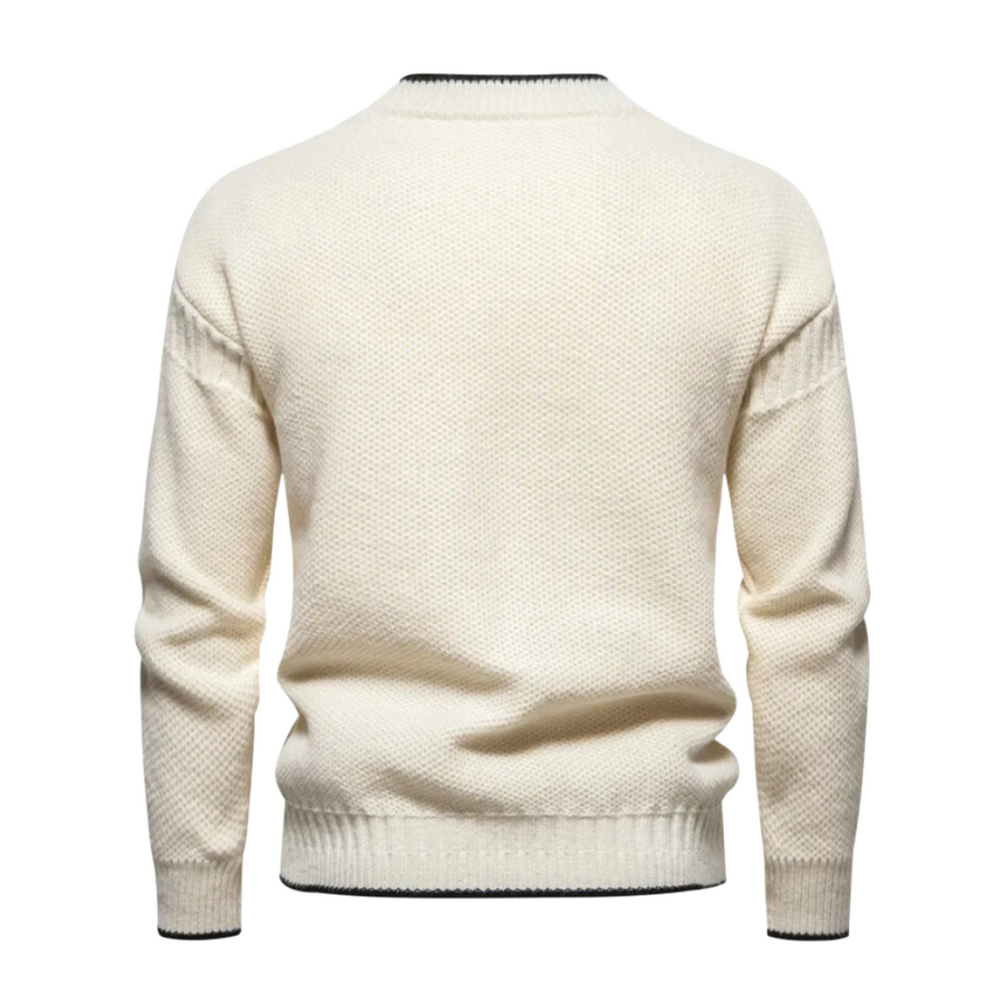 Nando Gebreide Heren Sweatshirt MARAKI