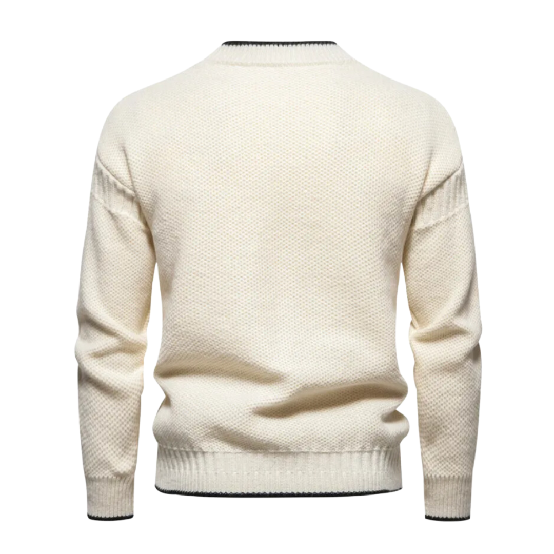 Nando Gebreide Heren Sweatshirt MARAKI