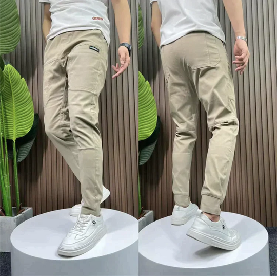 Milo™️| Stretchy Cargo Broek