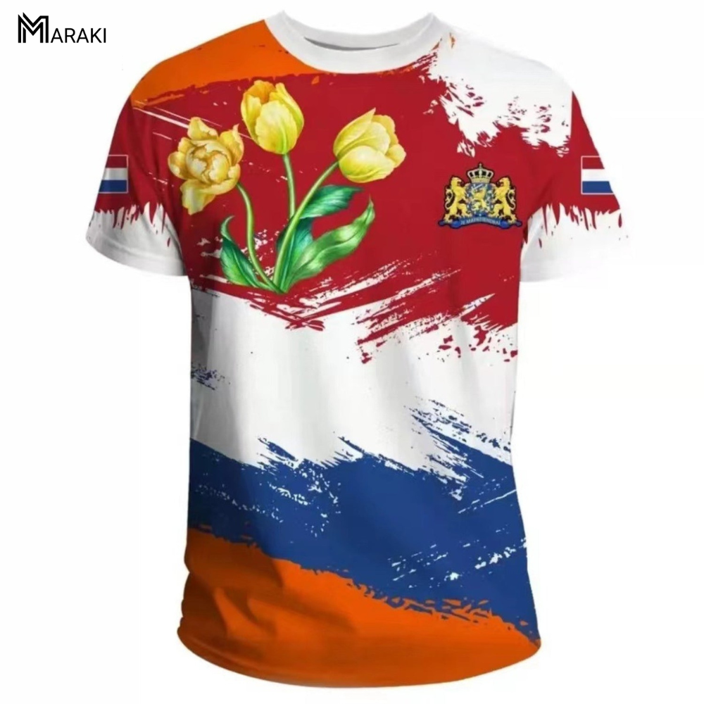 Nederland Oranje T-Shirts 2024: Support Nederland in het Oranje!