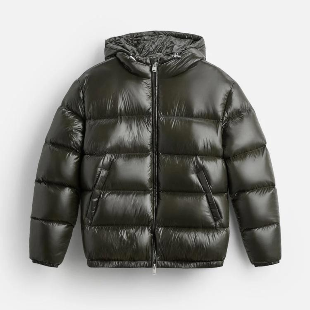 100% Feather Down Puffer Jacket