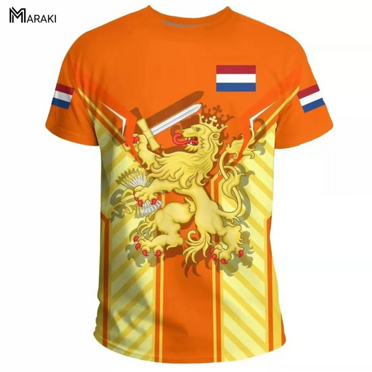 Nederland Oranje T-Shirts 2024: Support Nederland in het Oranje!