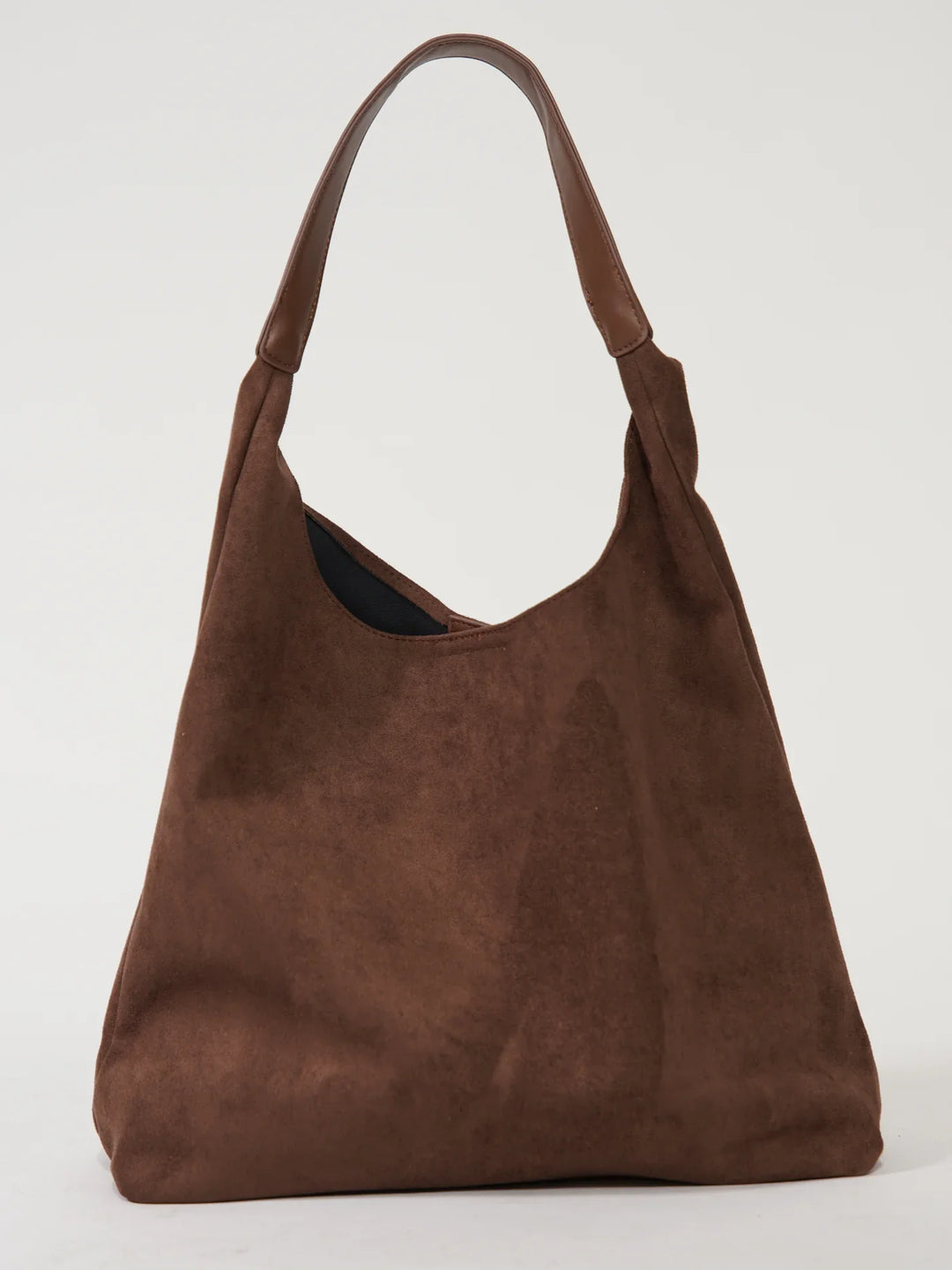 RetroSoft Suede Shoulder Bag Set | Inclusief Bijpassende Clutch