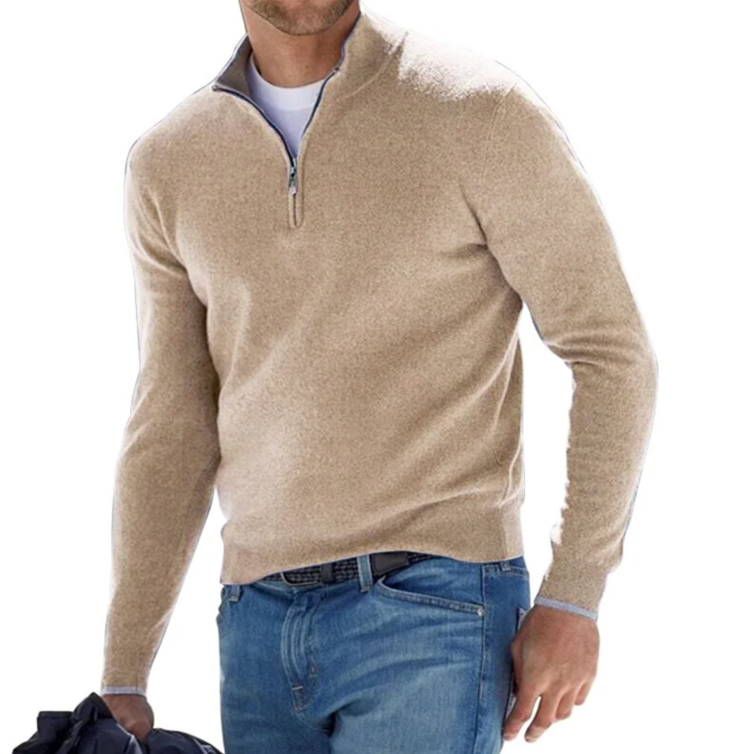 Nathan  - Half-Zip Sweater