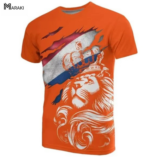 Nederland Oranje T-Shirts 2024: Support Nederland in het Oranje!