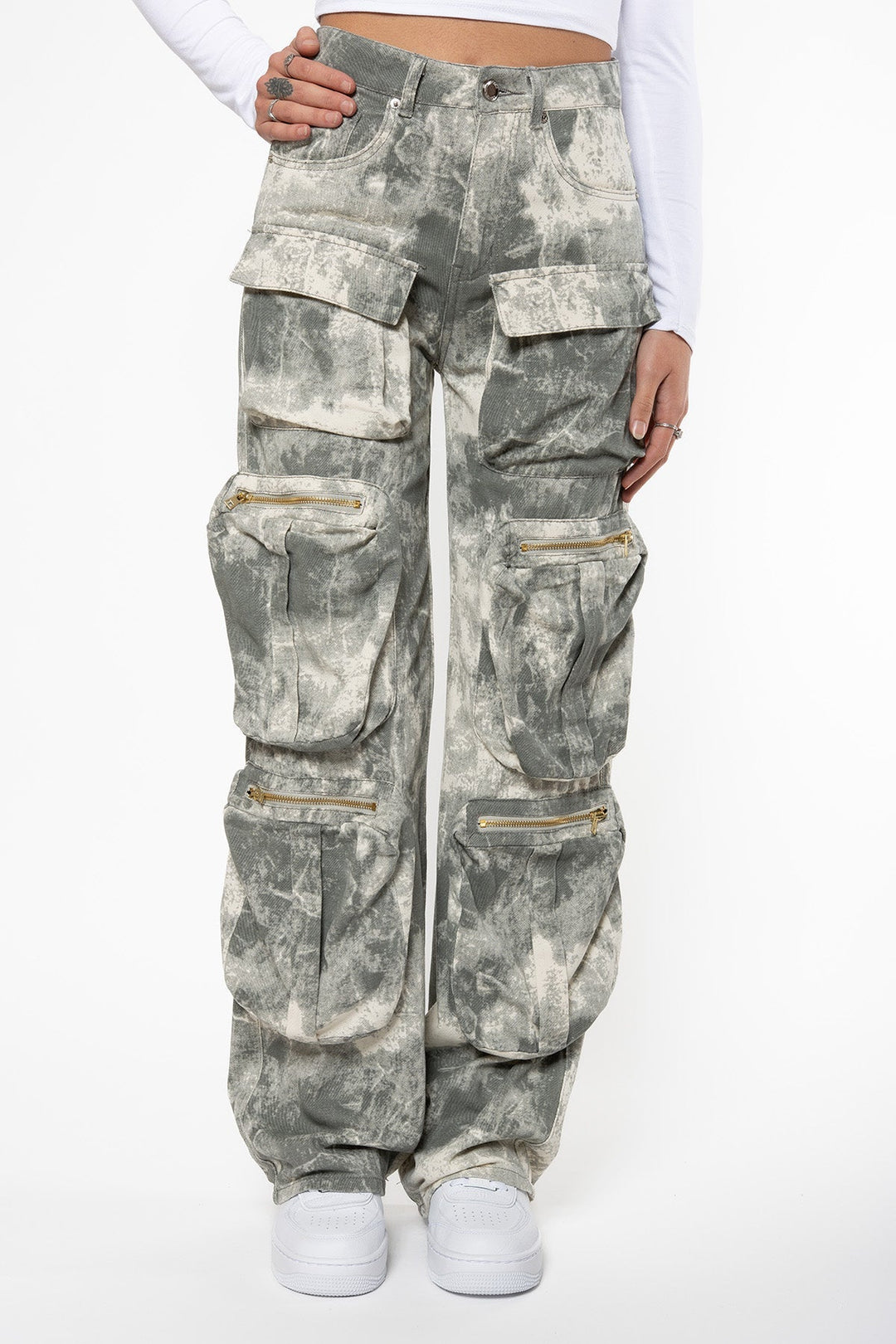 Attico™ | Camouflage Cargo Pants 807