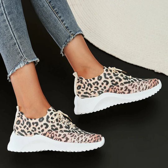 Luipaard Print | Comfy Sneakers