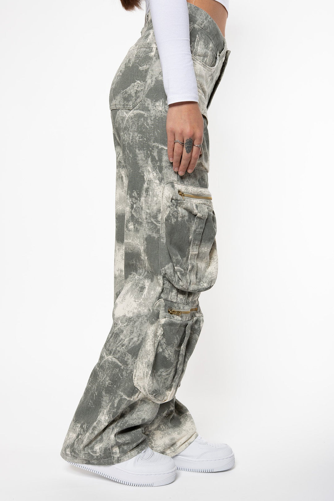 Attico™ | Camouflage Cargo Pants 807