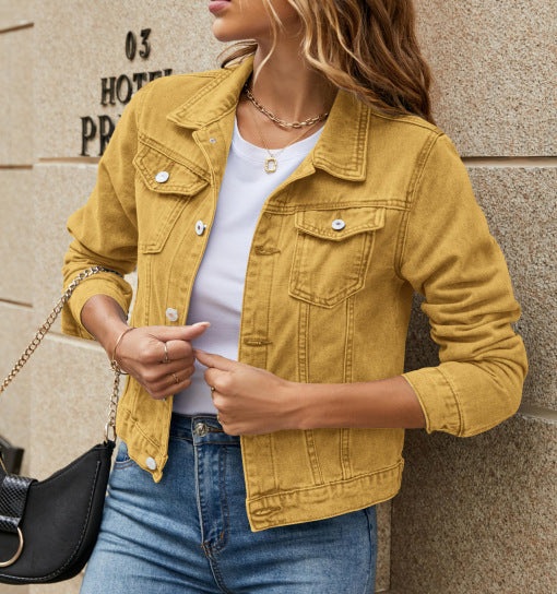 Amber - Trendy Denim Jack