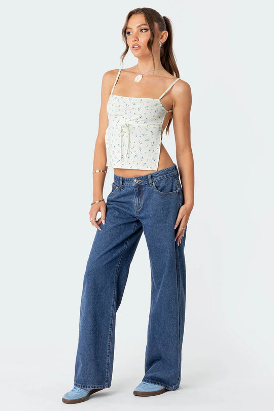 Blair™ - De Retro Flair Low Jeans