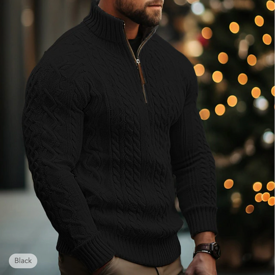 Liam | Heren Pullover Met Rits