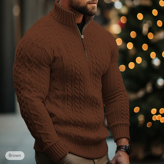 Liam | Heren Pullover Met Rits