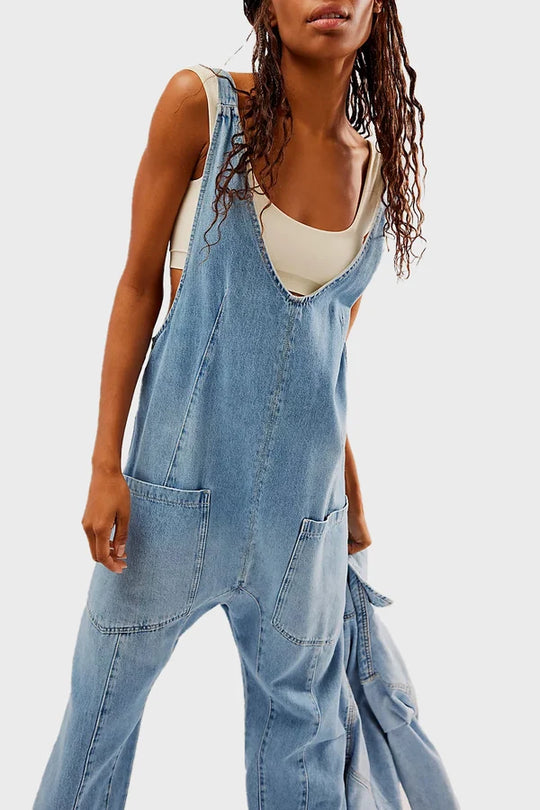 Sylvie - Stijlvolle Denim Dames Overall