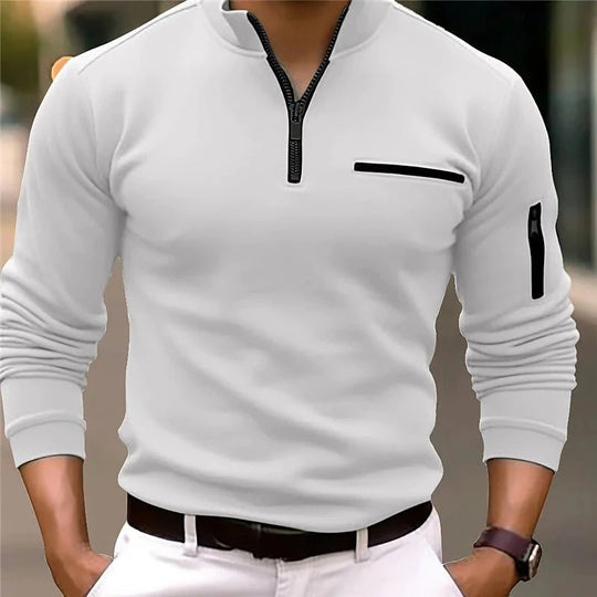 Gents |  Luxe Quarter-Zip Trui