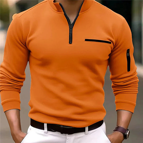 Gents |  Luxe Quarter-Zip Trui