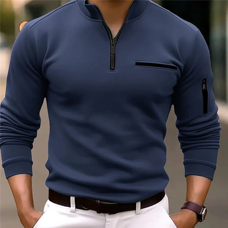 Gents |  Luxe Quarter-Zip Trui